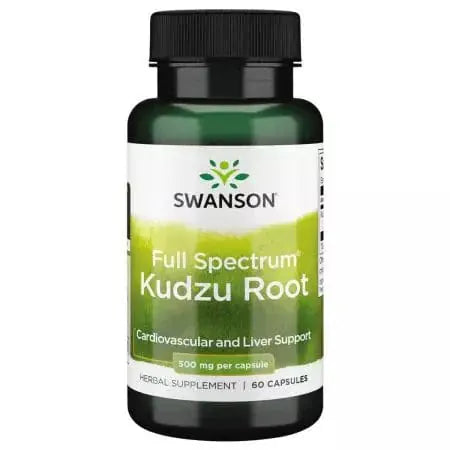 Swanson Full Spectrum Kudzu Root 500 mg 60 Capsules