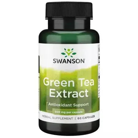Swanson Green Tea Extract 500 mg 60 Capsules