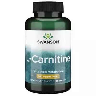 Swanson LCarnitine 500mg 100 Tablets