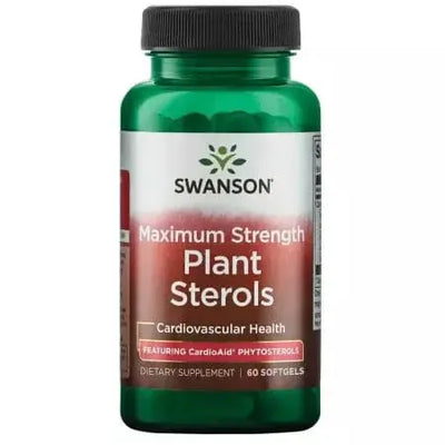 Swanson Maximum Strength Plant Sterols Featuring CardioAid Phytosterols 60 Softgels