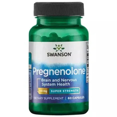 Swanson SuperStrength Pregnenolone 50mg 60 Capsules