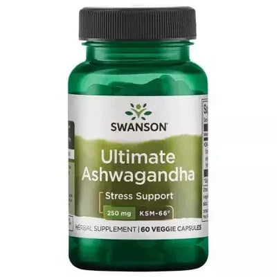 Swanson Ultimate Ashwagandha KSM66 250 mg 60 Vegetarian Capsules