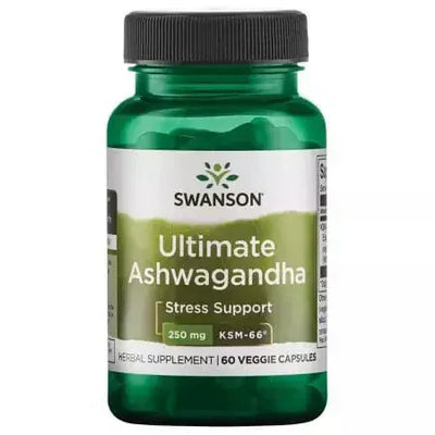 Swanson Ultimate Ashwagandha KSM66 250 mg 60 Vegetarian Capsules