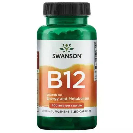 Vitamine Swanson B12 500mcg