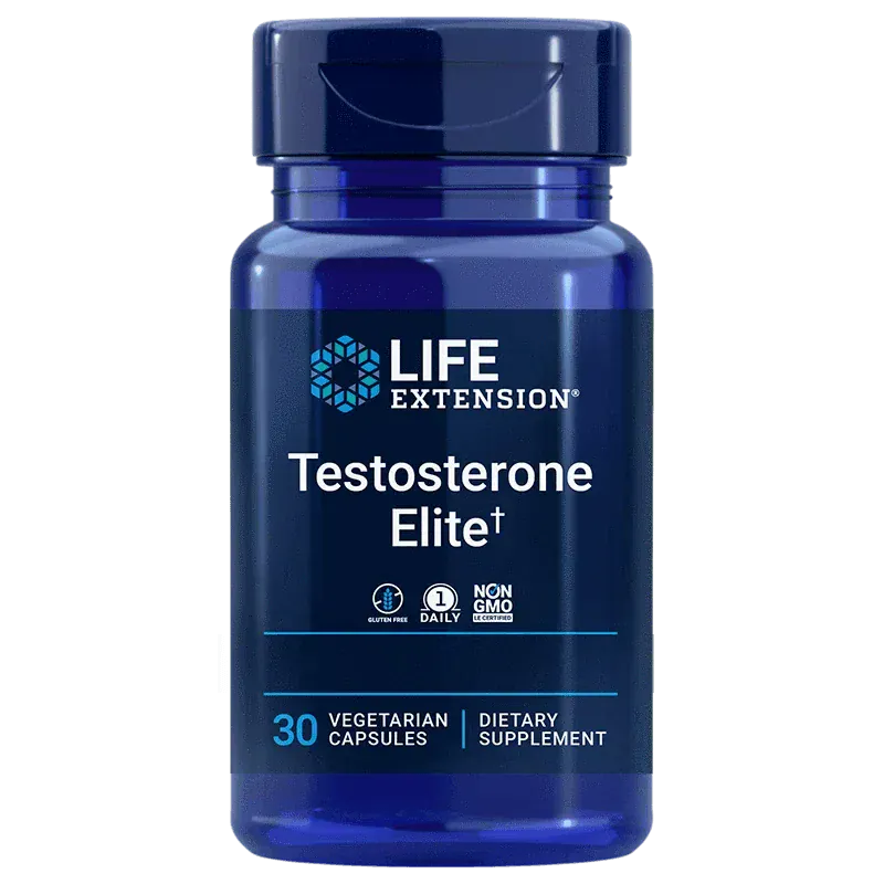 Testosterone Elite, 30 capsules - Life Extension - welzo