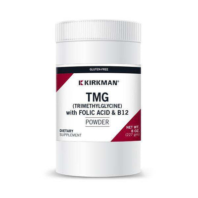 TMG with Folic Acid and B12 Powder, 227g - Kirkman Laboratories - welzo