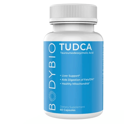 TUDCA (Tauroursodeoxycholic Acid) 60 Capsules - BodyBio - welzo