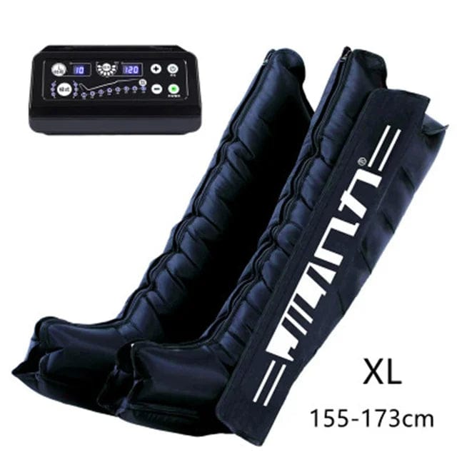Pressotherapy Air Compression Leg Relaxing Device – 5-Chamber Recovery