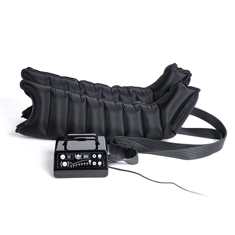 Pressotherapy Air Compression Leg Massager-Μπότες ανάκτησης 8-Chamber για λεμφική αποστράγγιση και χαλάρωση μυών