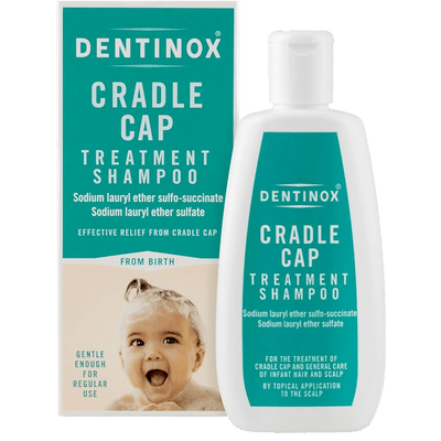 Dentinox Cradle Cap Treatment Shampoo 125ml - welzo