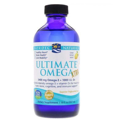 Ultimate Omega Xtra (Lemon) 237 ml - Nordic Naturals - welzo