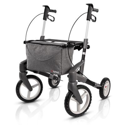 TOPRO Olympos ATR Outdoor Rollator with Off-Road Wheels & Ergo Grip Handles