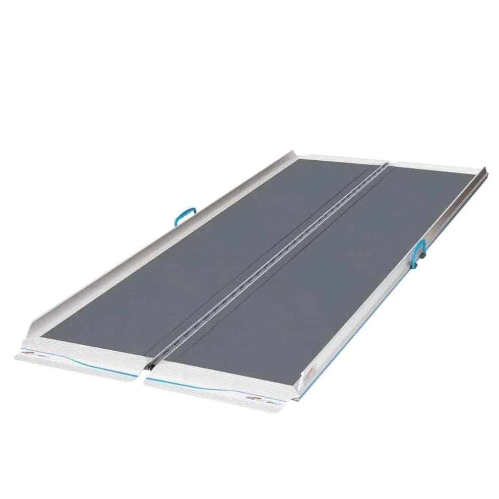 Aerolight Xtra Folding Suipcase Rampa - Lekka przenośna rampa dostępu dla wózków inwalidzkich i skuterów (2 stóp do 8 stóp)