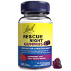 Rescue Night Vegan Gummies Raspberry Pack of 60 - welzo