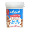 Valupak Children's Chocolate Flavoured Multi Vitamins Pack of 30 - welzo