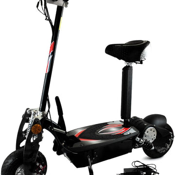 Electric Scooter Escooter 800W με εναιώρημα, αφαιρούμενο κάθισμα & 10 "ελαστικά - 36V μπαταρία, αλυσίδα, 33 χιλιόμετρα εύρος