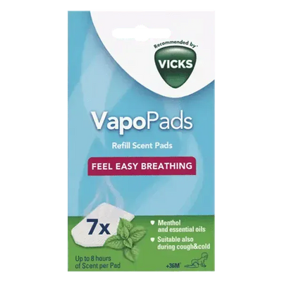 Vicks Comforting VapoPads Menthol Scent Pack of 7 - welzo