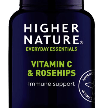 Vitamin C Rosehips (formerly known as Rosehips) 180 Tablets - Higher Nature - welzo