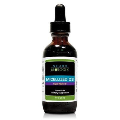 Vitamin D3 Drops (miscellized) 1oz - Neuro Biologix - welzo
