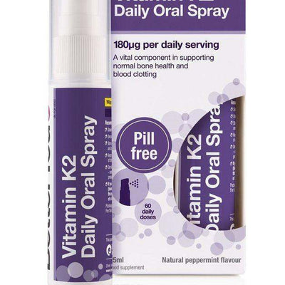 Vitamin K2 Daily Oral Spray 180ug 25ml - BetterYou - welzo