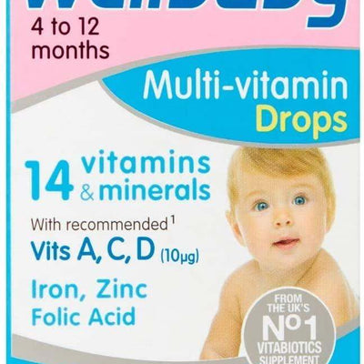 Wellbaby Multivitamin Drops 30ml - welzo