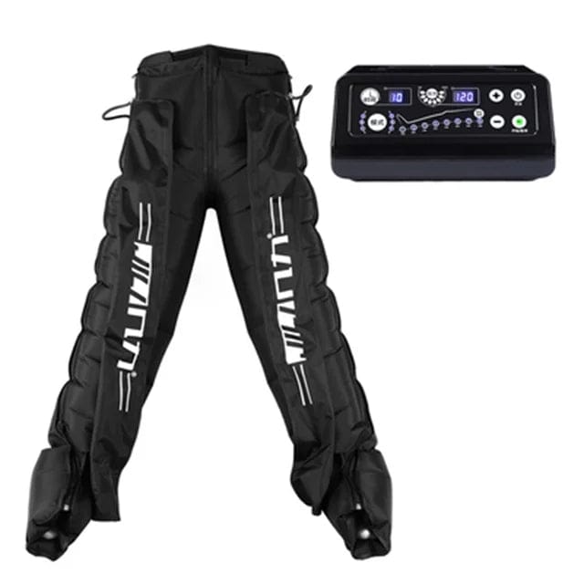Pressotherapy Air Compression Leg Massager-Μπότες ανάκτησης 8-Chamber για λεμφική αποστράγγιση και χαλάρωση μυών