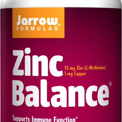 Zinc Balance, 100 Veg Capsules - Jarrow Formulas - welzo