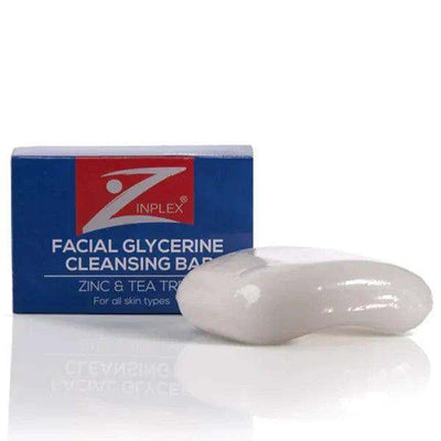 Zinplex Facial Glycerine Cleansing Bar 100g - welzo