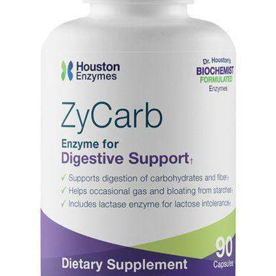 ZyCarb, Multi-Enzyme, 90 Capsules - Houston Enzymes - welzo