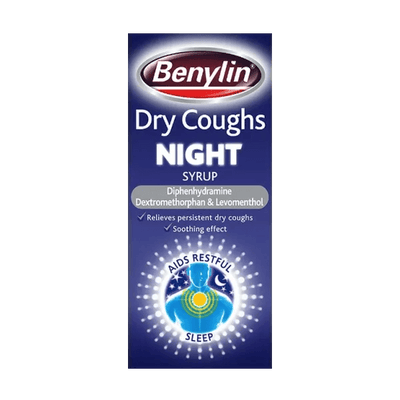 Benylin Dry Cough Night Syrup 150ml - welzo