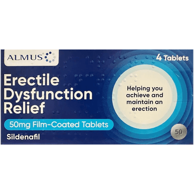 Erectile Dysfunction Relief Tablets Pack of 4 - welzo