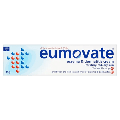 Eumovate Eczema & Dermatitis Cream 0.05% 15g - welzo