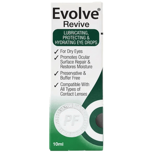 Evolve Revive Eye Drops 10ml - welzo