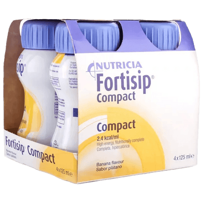 Fortisip Compact Banana 125ml Pack of 4 - welzo