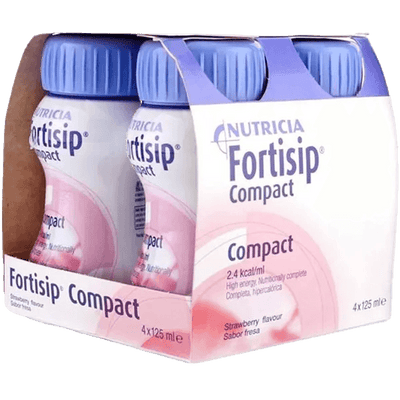 Fortisip Compact Strawberry 125ml Pack of 4 - welzo