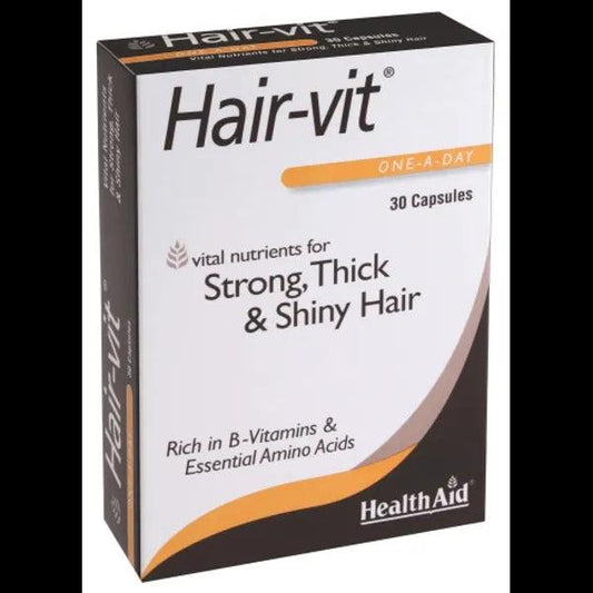 HealthAid Hair-Vit Capsules Pack of 30 - welzo