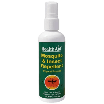 HealthAid Mosquito & Insect Repellent Spray 100ml - welzo
