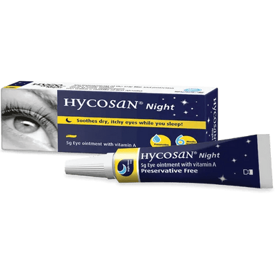 Hycosan Night Eye Ointment 5g - welzo