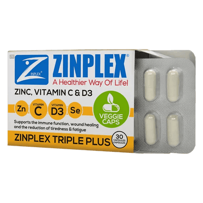 Zinplex Triple Plus Capsules Pack of 30 - welzo