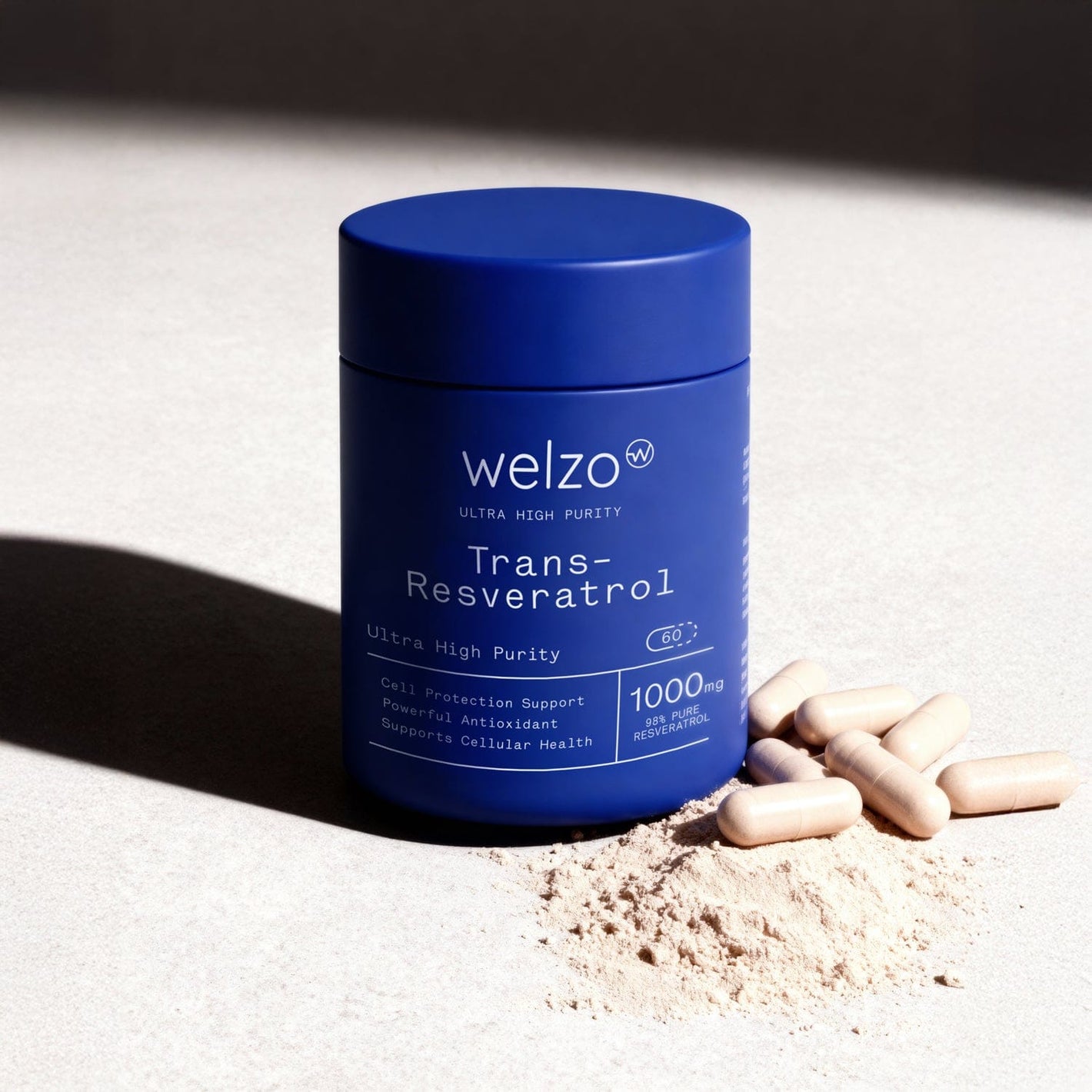 Resveratrol and pterostilbene supplements for healthy ageing