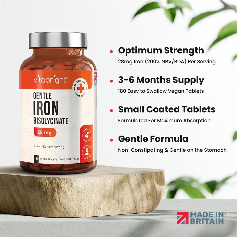 Iron supplements and constipation