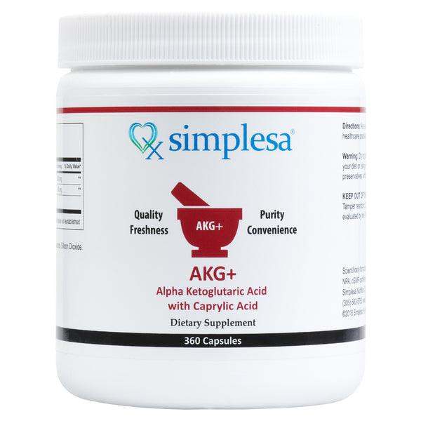 Calcium alpha-ketoglutarate (Ca-AKG) supplement for healthy ageing support