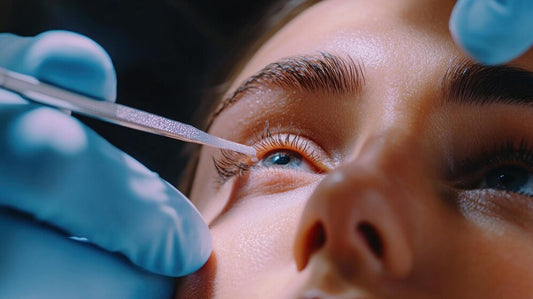 An ingrown eyelash is a condition where the lashes grow inward towards the eye instead of outward.