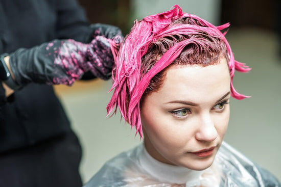 The palms, ears, forehead, and neck are frequently the places where hair dye is stained