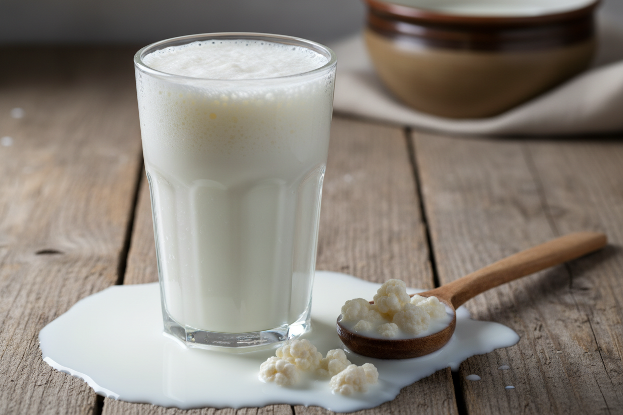 Kefir for probiotic gut health benefits