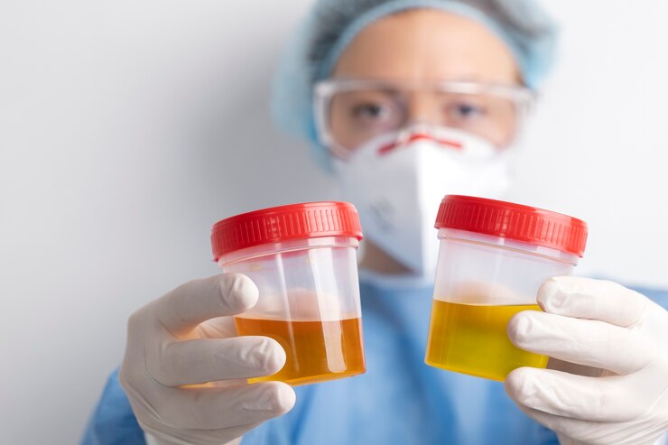 Different urine colours suggest different health conditions