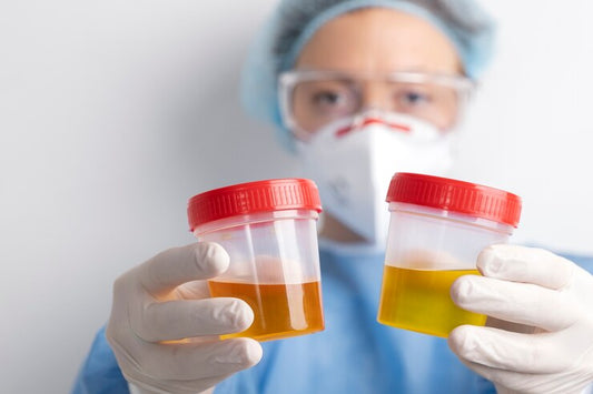 Different urine colours suggest different health conditions