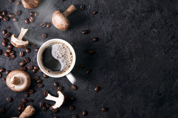 Mushroom coffee blends traditional ground coffee with medicinal mushroom extracts