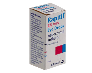 Rapitil Eye Drops (Nedocromil 2%)