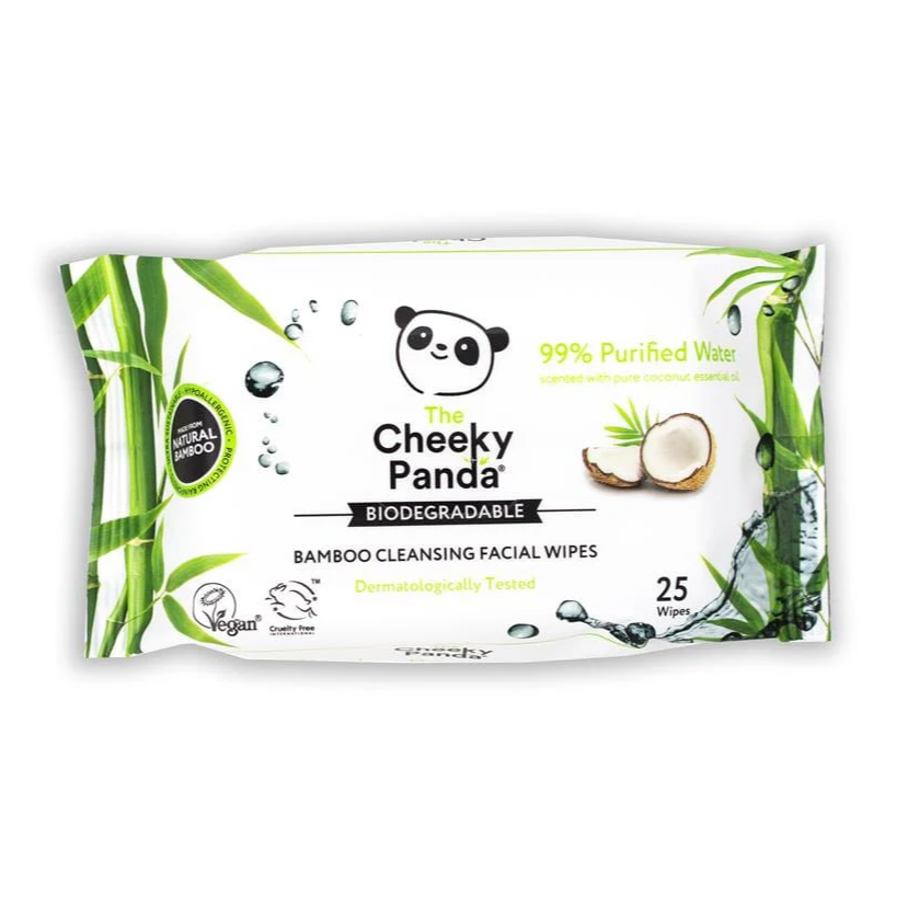 Cheeky Panda 100% Bamboo Cleansing Facial Wipes